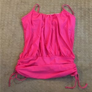 Cute swim tankini top, XXXL, like new